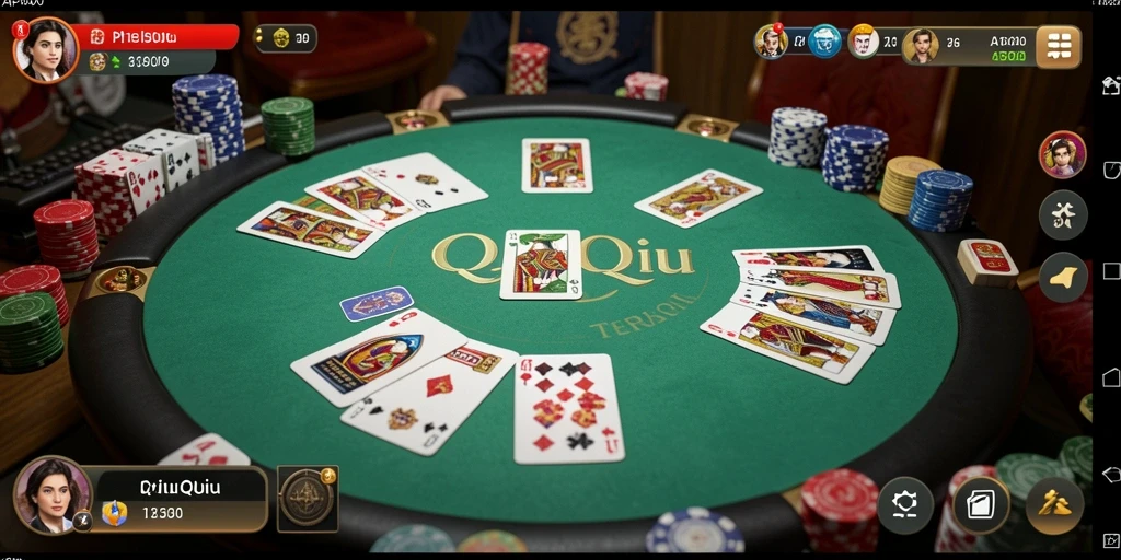 Tampilan atraktif dari gameplay QiuQiu di API5000.