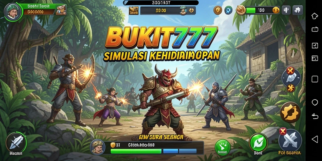 Tampilan gameplay BUKIT777 yang menarik dan interaktif.
