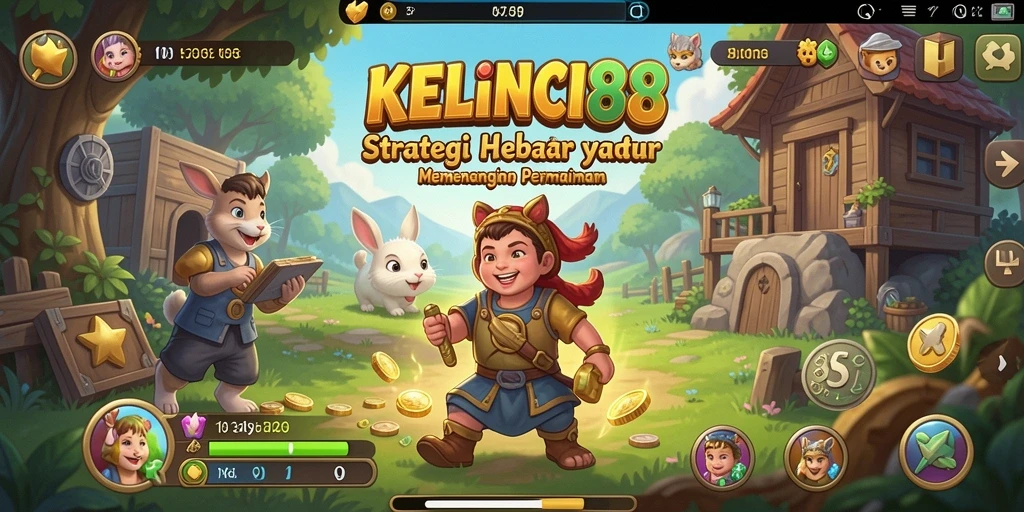 Tampilan permainan KELINCI88 yang menegangkan dan penuh strategi.